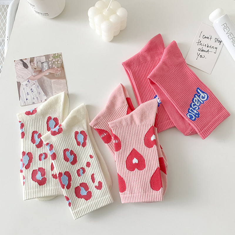 Plastic Love Crew Socks