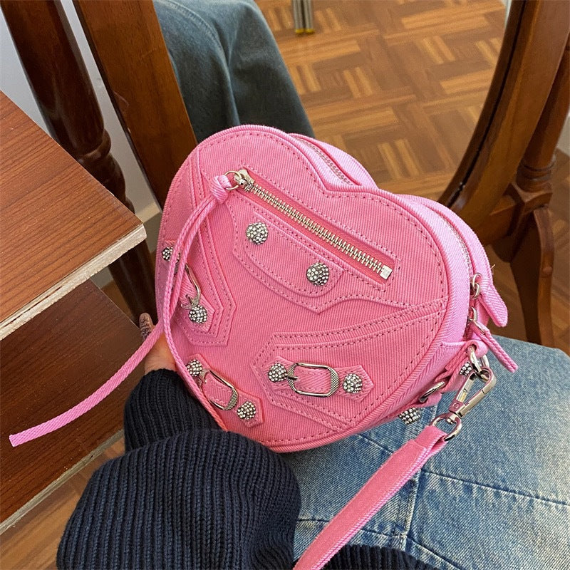 Asta Heart Crossbody Bag