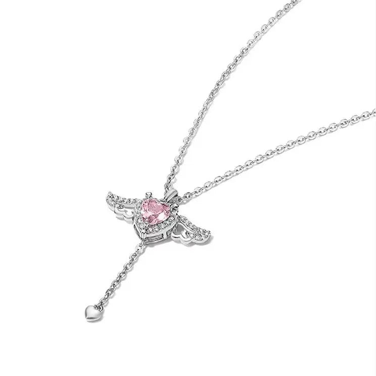 Fluttering Heart Necklace