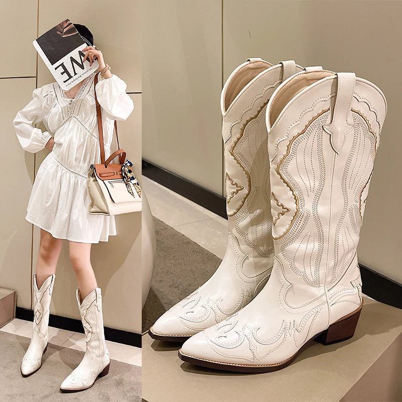 Audrey Cowboy Boots