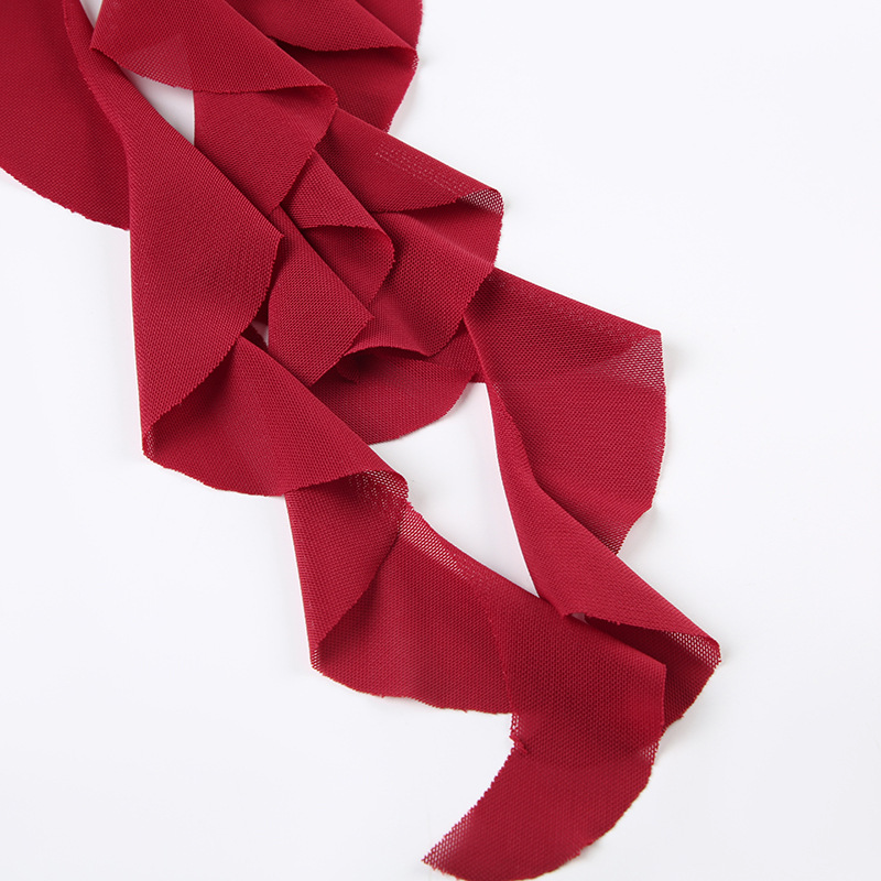 Ruby Black Bow Ruffle Dress