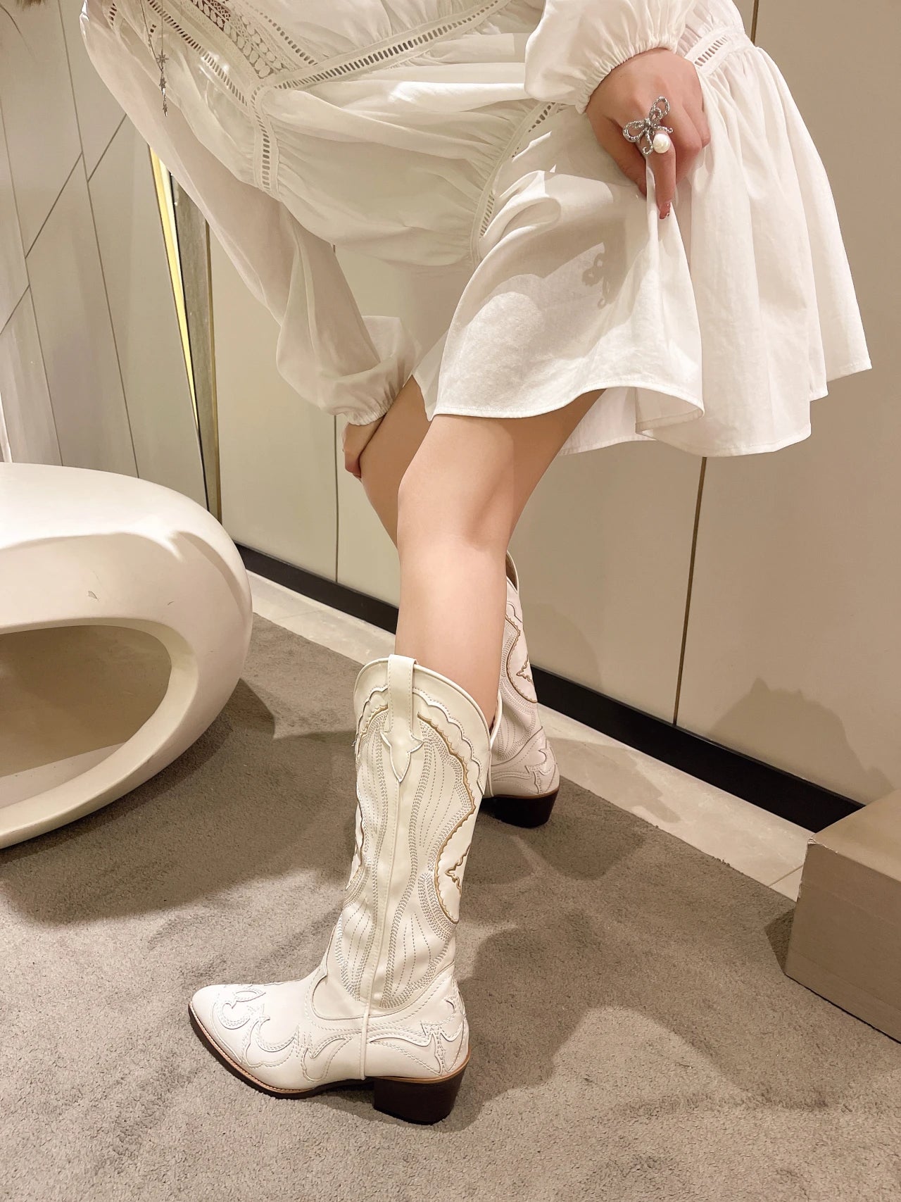 Audrey Cowboy Boots