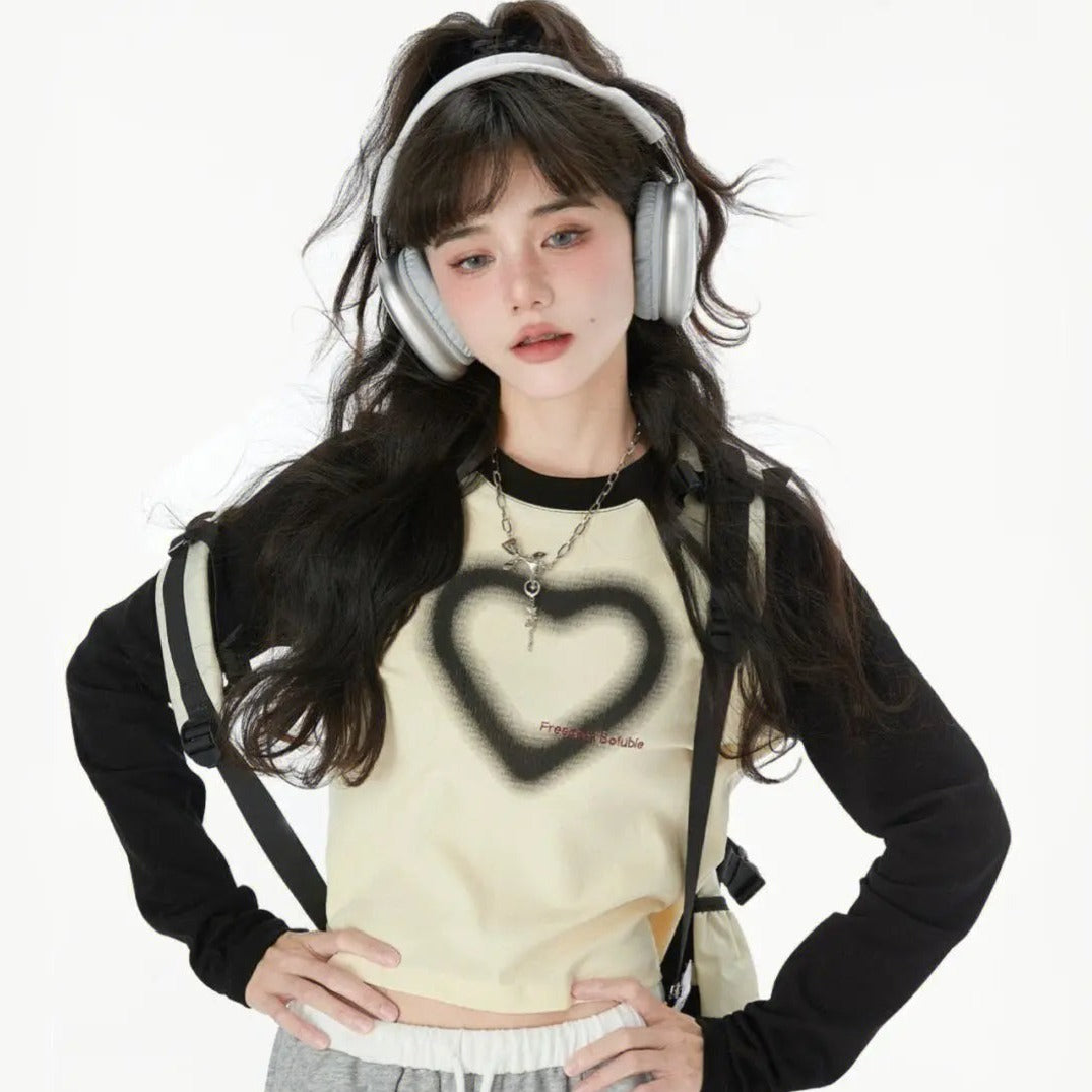 Yuna Heart Crop Top