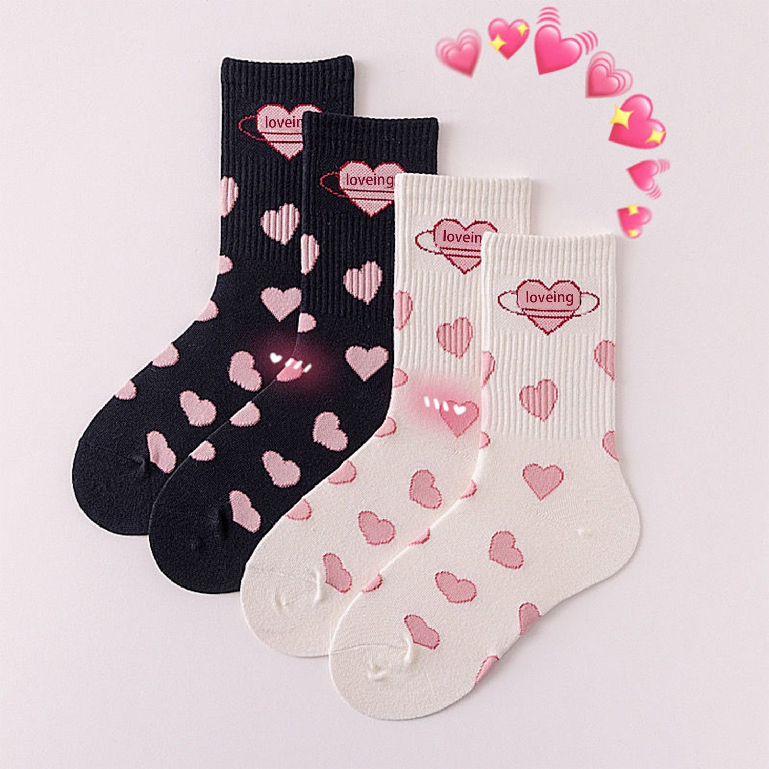 'loveing' Crew Socks