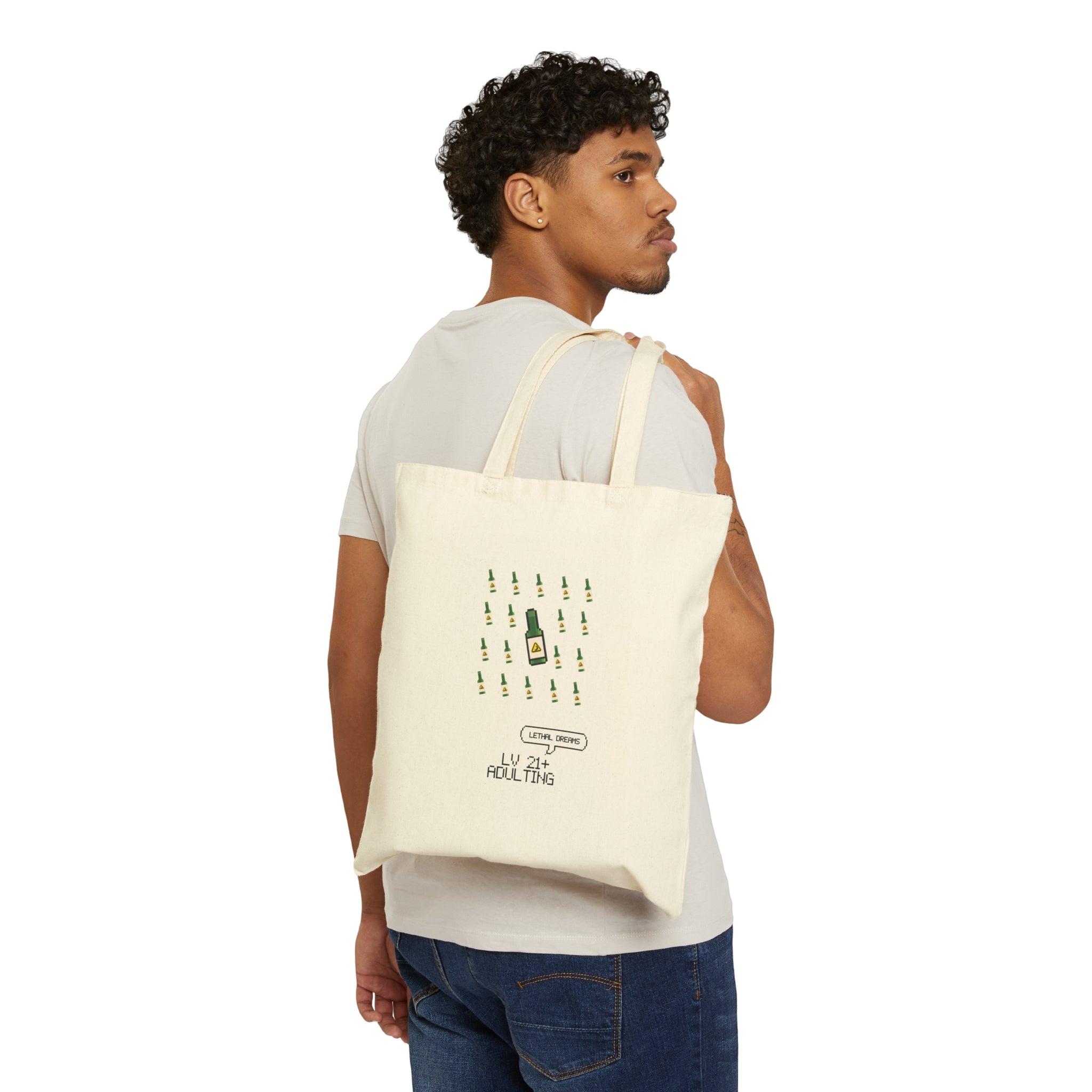 Level 21+ Adulting Soju Tote Bag