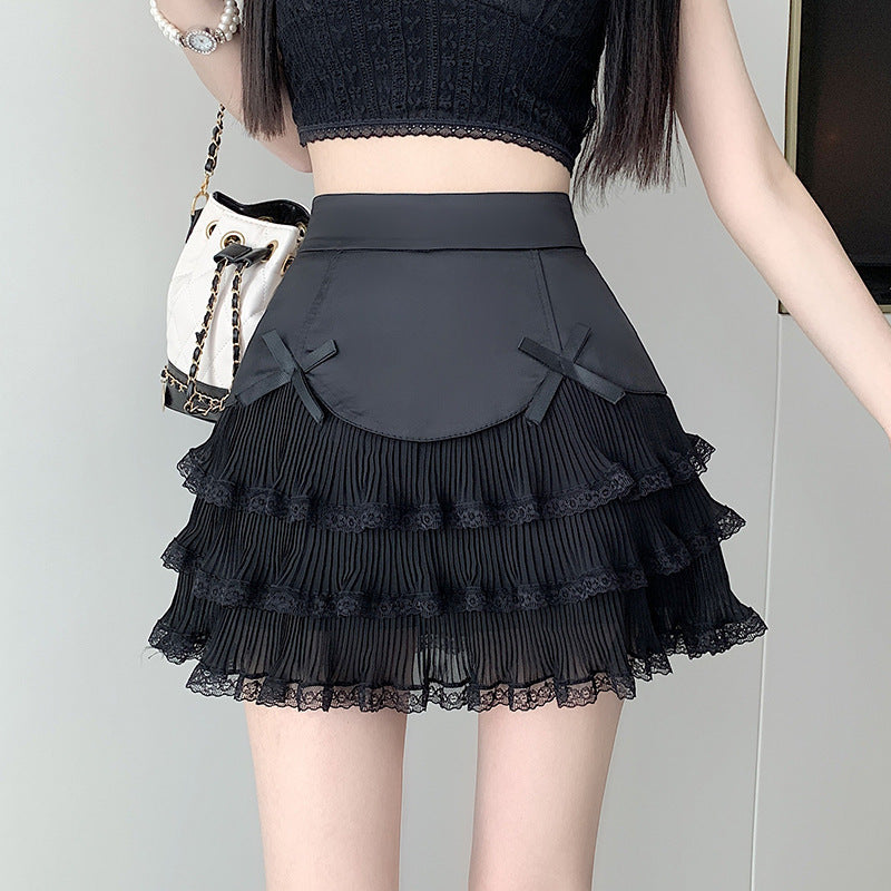 Faire Lace Ruffle Skirt