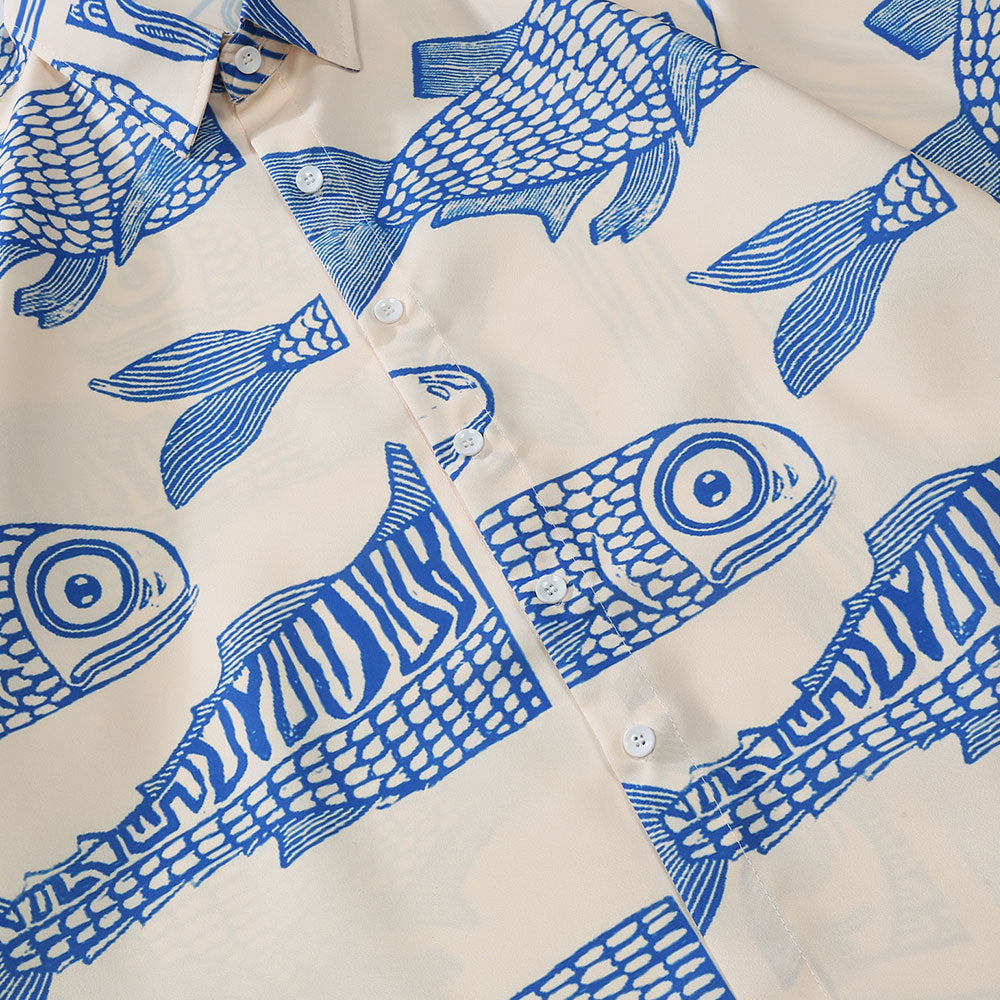 Fish Print Shirt