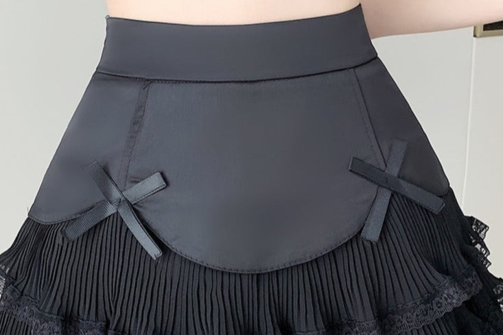 Faire Lace Ruffle Skirt