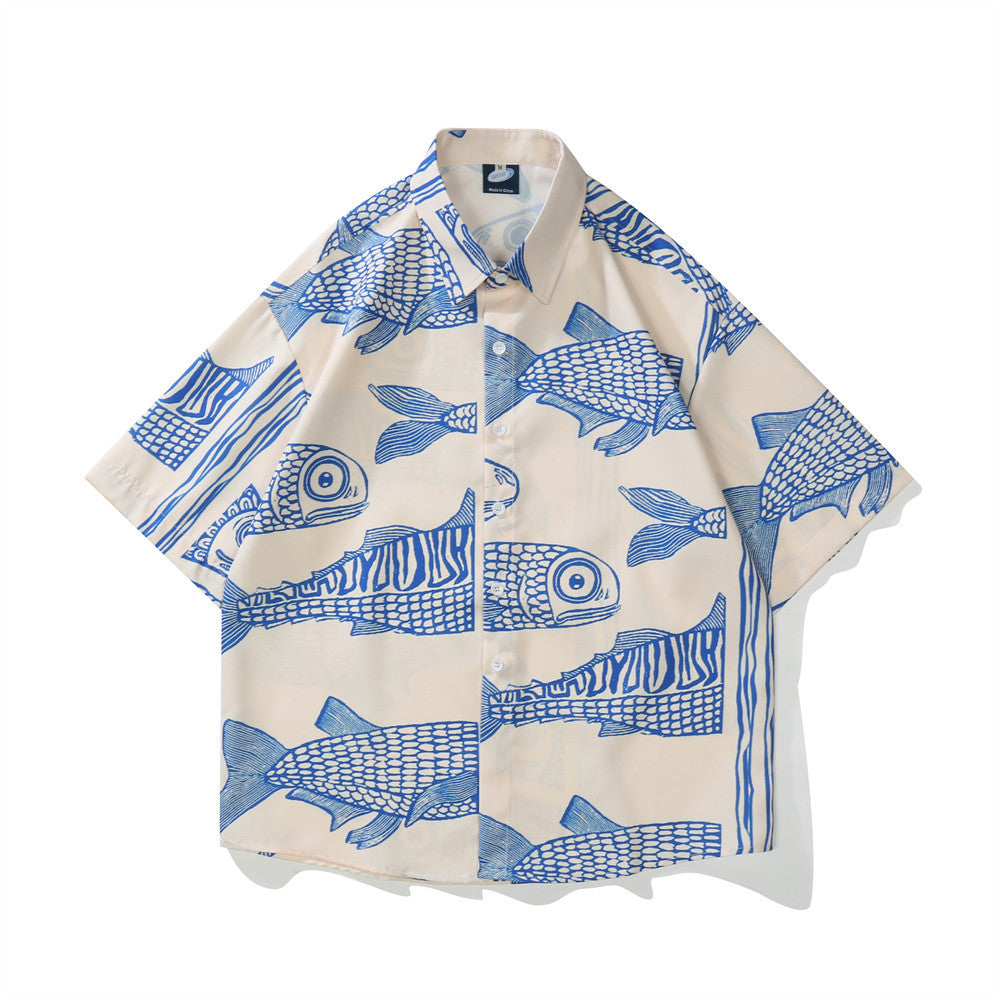 Fish Print Shirt