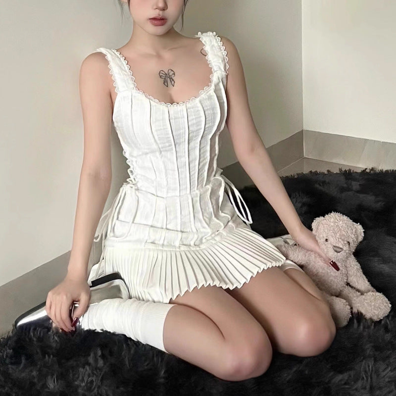 Colette Pleated Dress