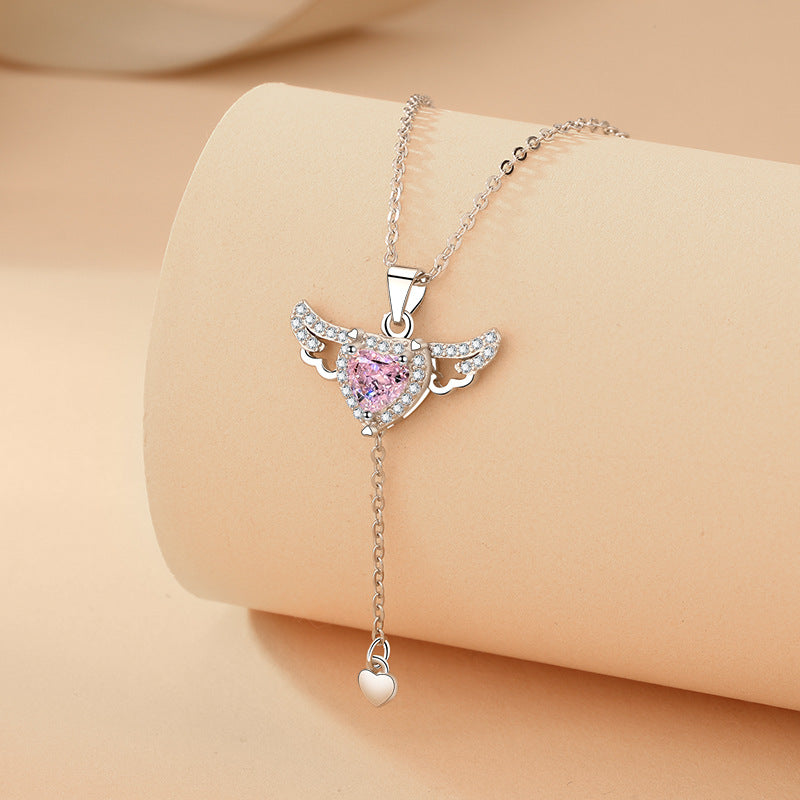 Fluttering Heart Necklace