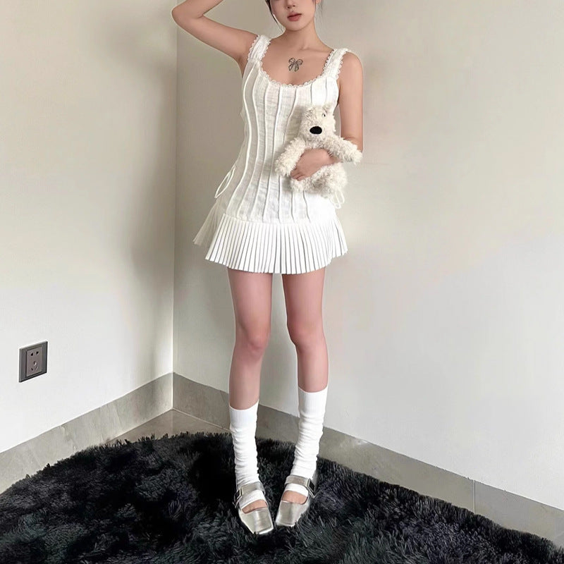 Colette Pleated Dress