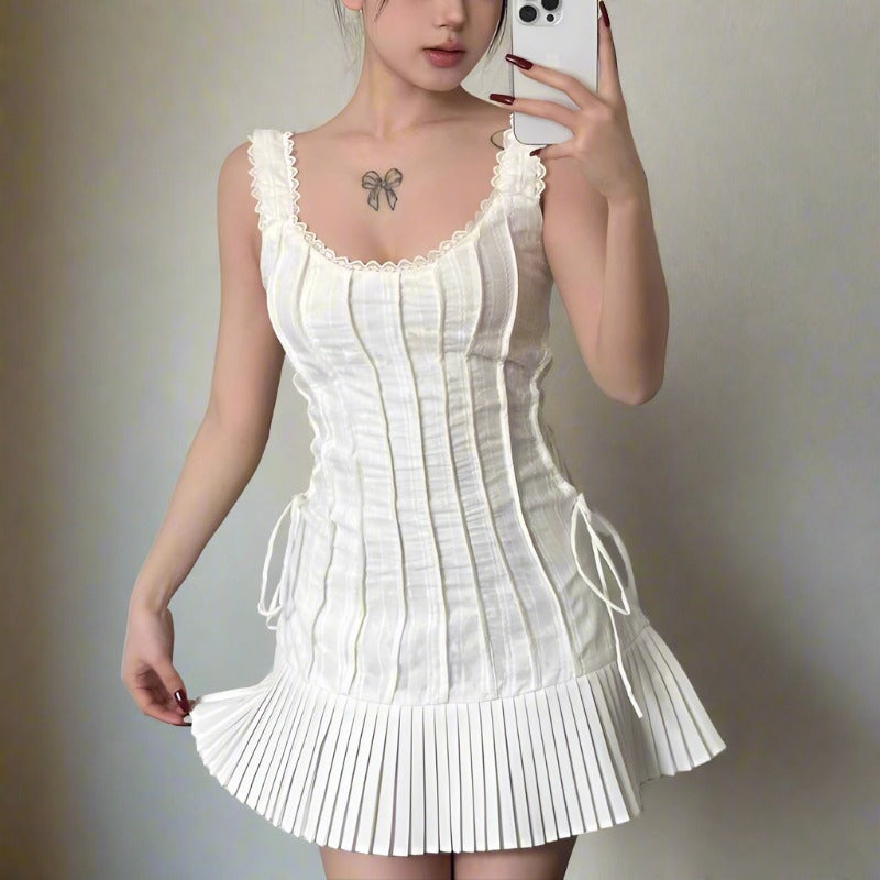 Colette Pleated Dress