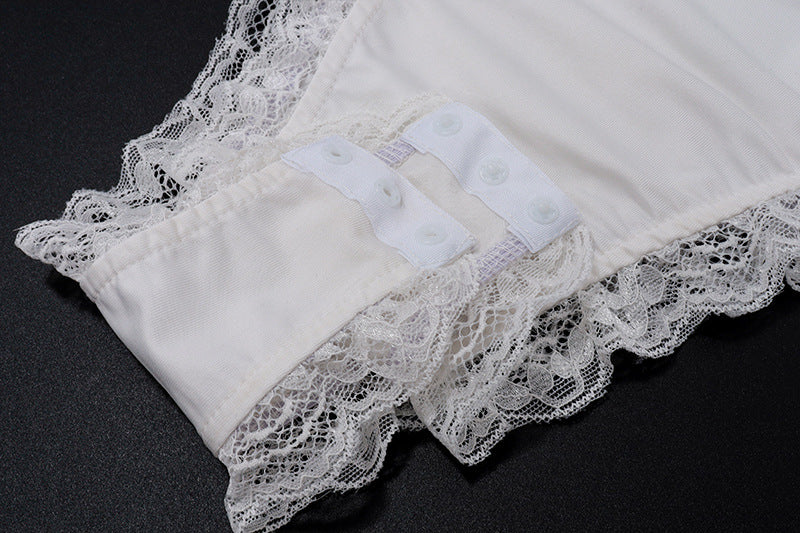 Verina Lace Hooded Bodysuit