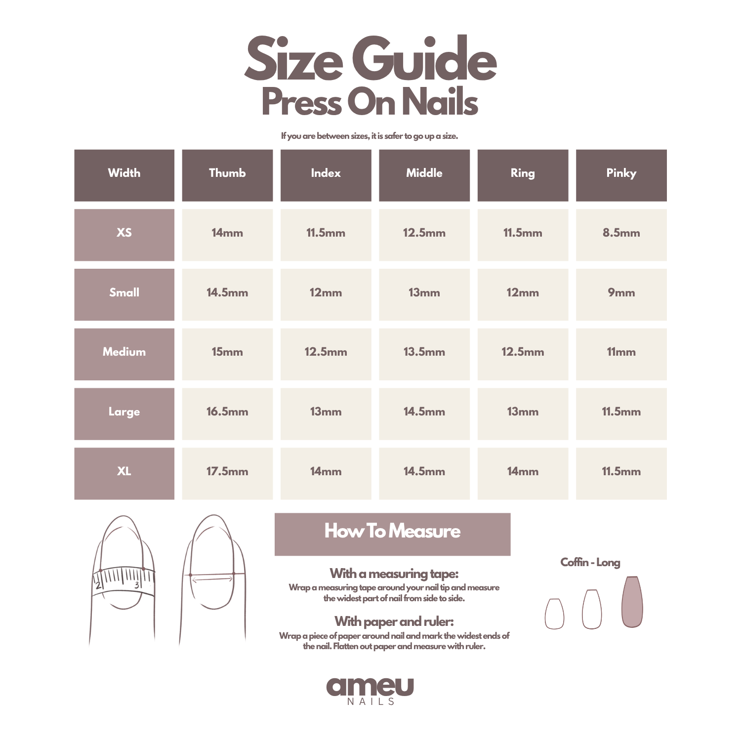 Candle's Chrome Guidance Press-On Nails Set