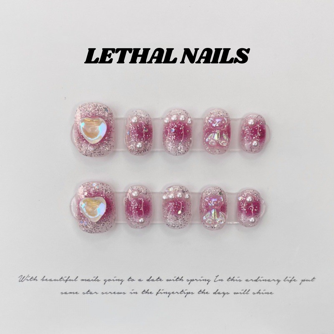 Magical Girl Press-On Nails Set