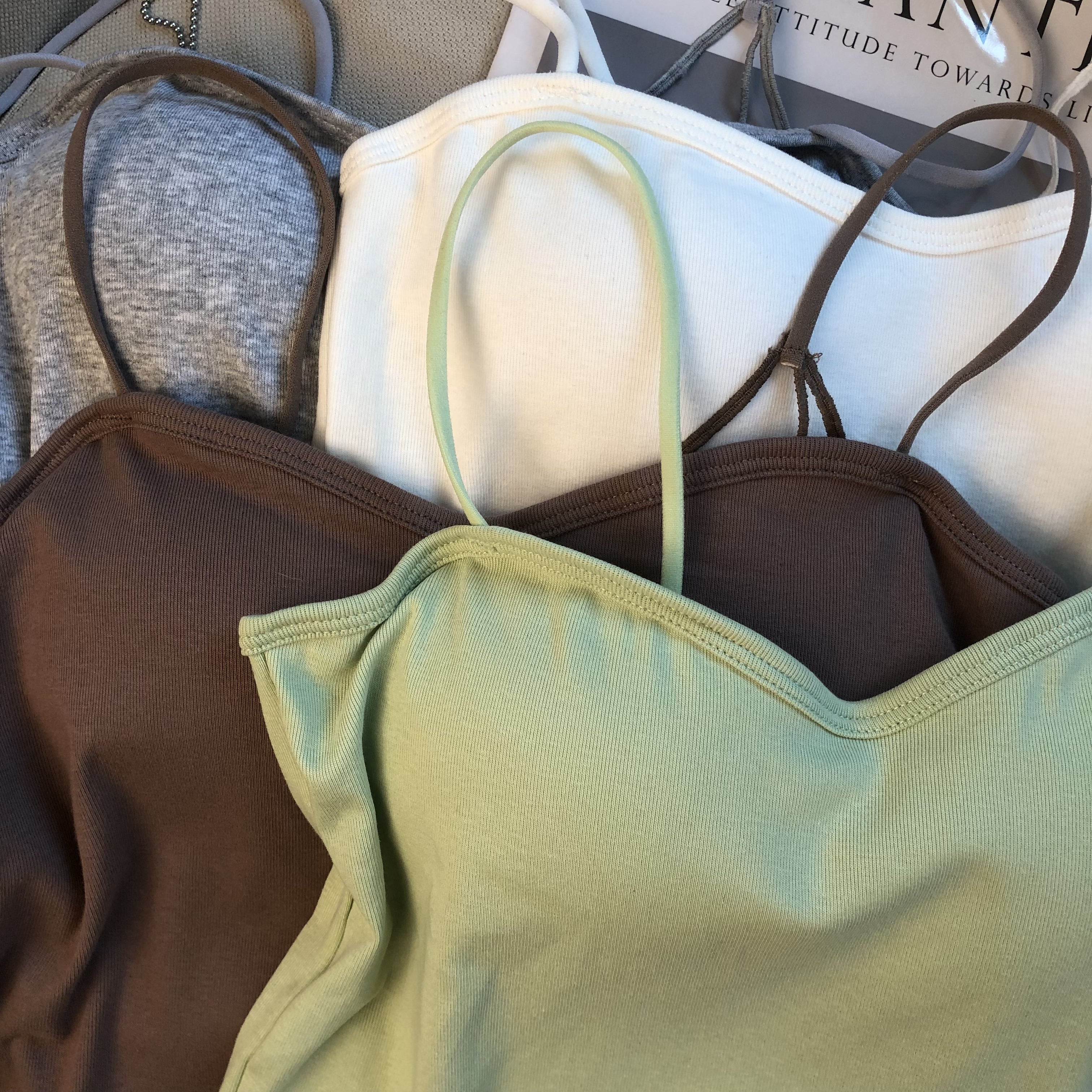 Spider Web Padded Tank Top