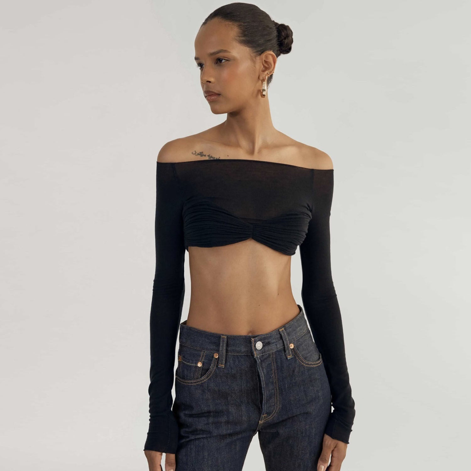 Candice Mesh Bralette Crop Top