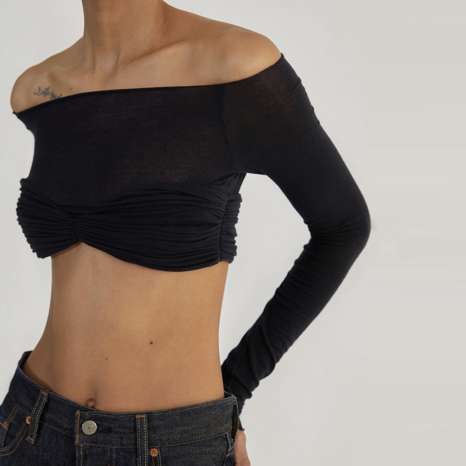 Candice Mesh Bralette Crop Top