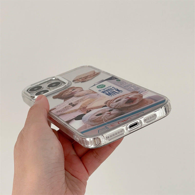 Milk Baby Kitties Mirror Phone Case