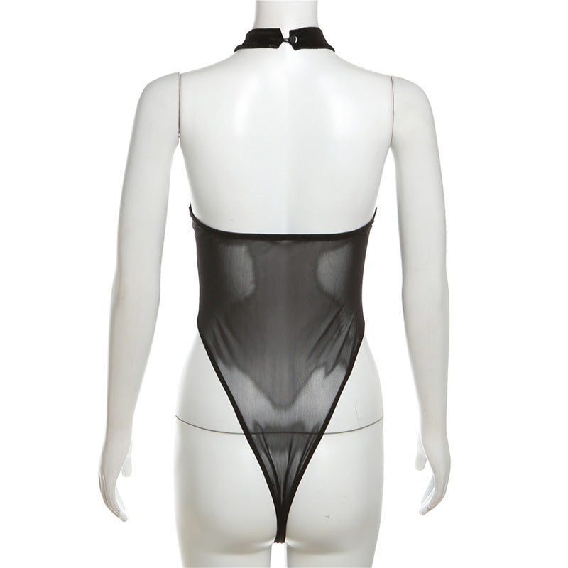 Lacie Heart Mesh Bodysuit