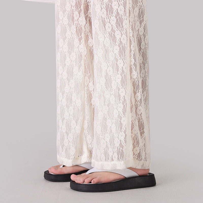 Aurielie Lace Wide Legged Pants