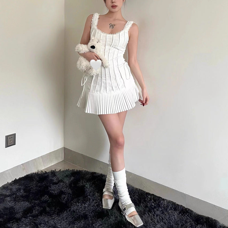 Colette Pleated Dress