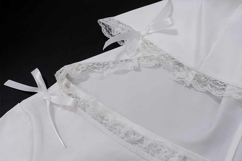 Verina Lace Hooded Bodysuit