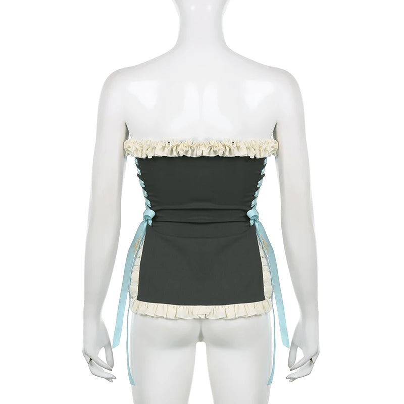 Britney Ruffle Top