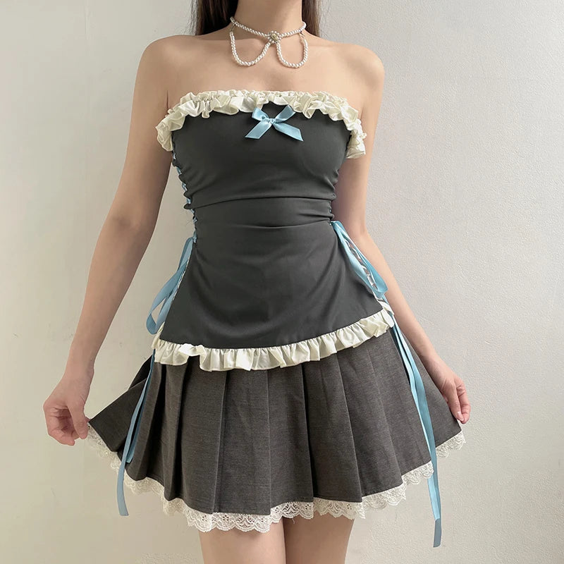 Britney Ruffle Top