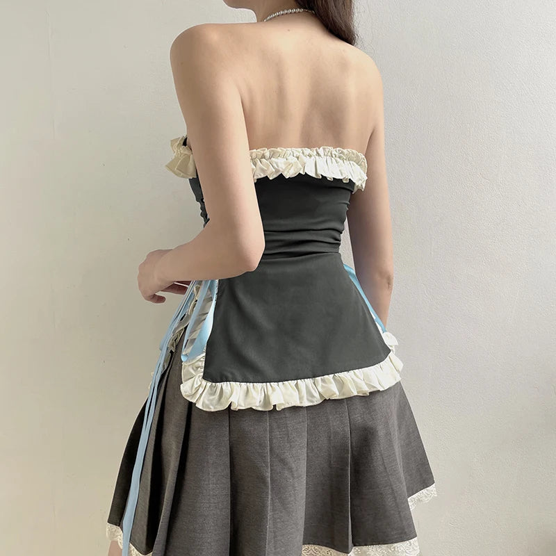 Britney Ruffle Top