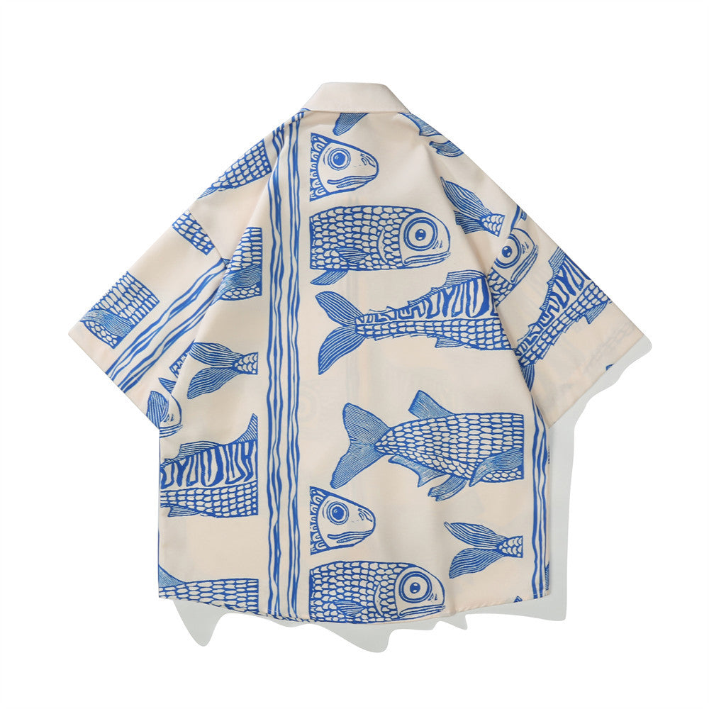 Fish Print Shirt