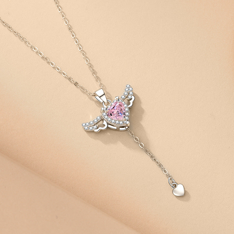 Fluttering Heart Necklace