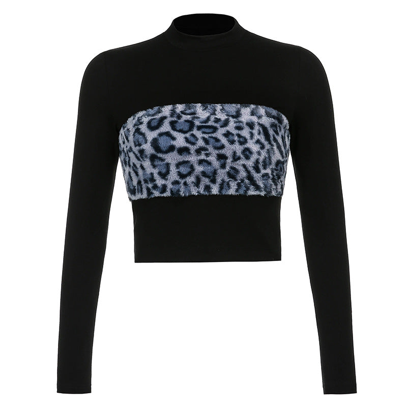 Isa Leopard Crop Top