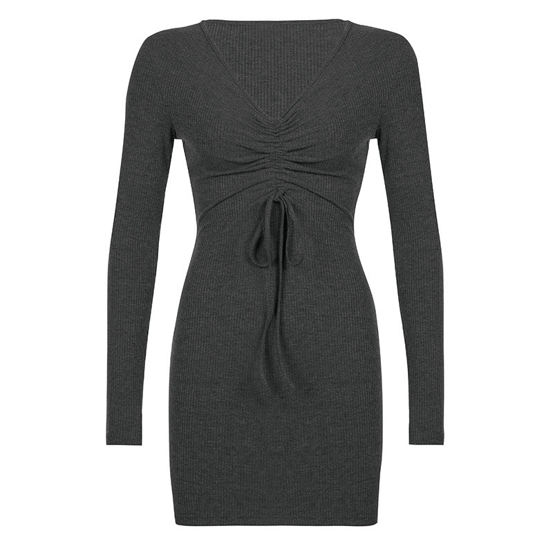 Oriana Ruched Bodycon Dress