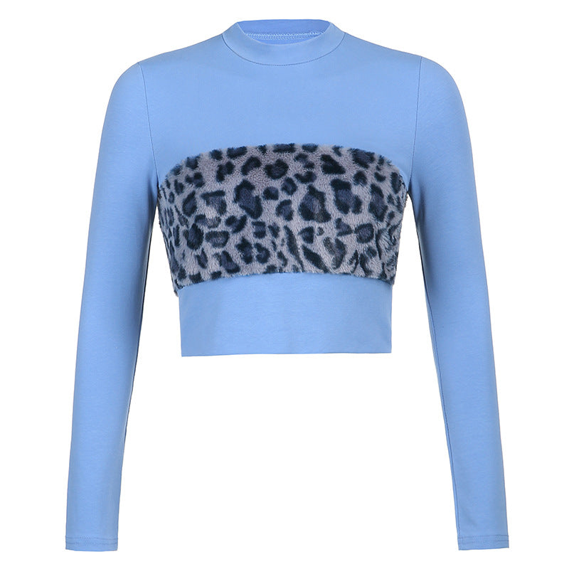 Isa Leopard Crop Top