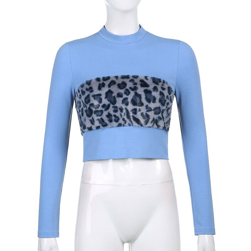 Isa Leopard Crop Top