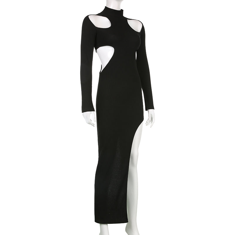Ratia Cut Out Bodycon Maxi Dress