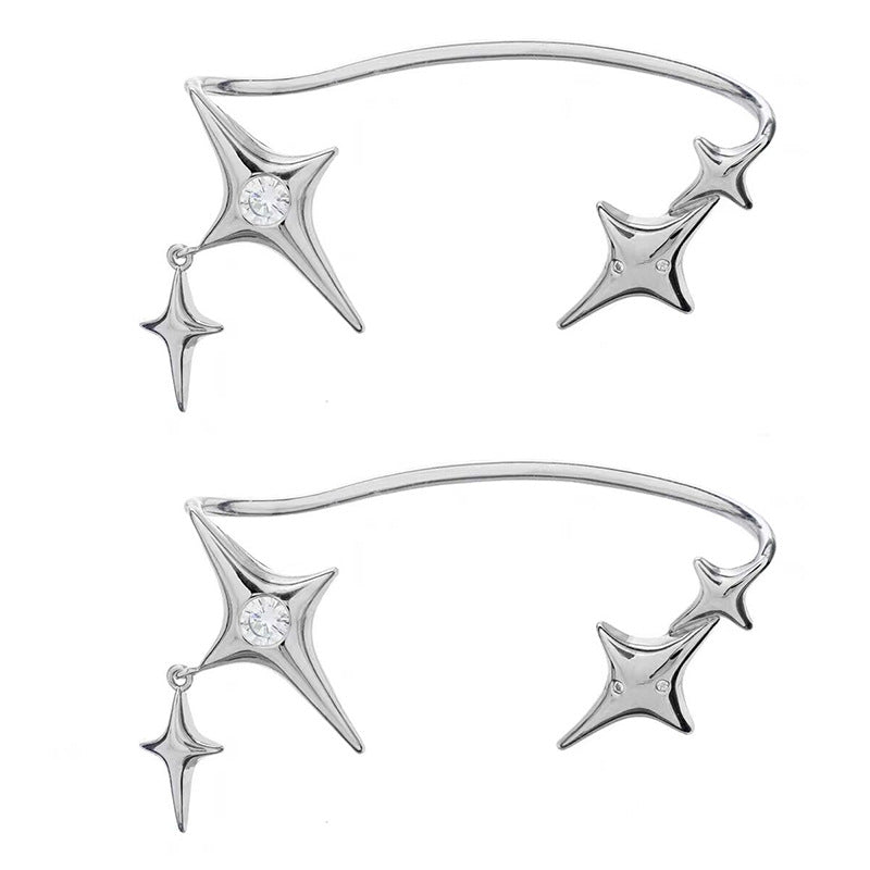 Astral Sparkle Star No Piercing Ear Cuffs