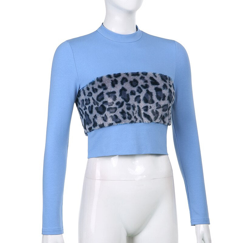 Isa Leopard Crop Top