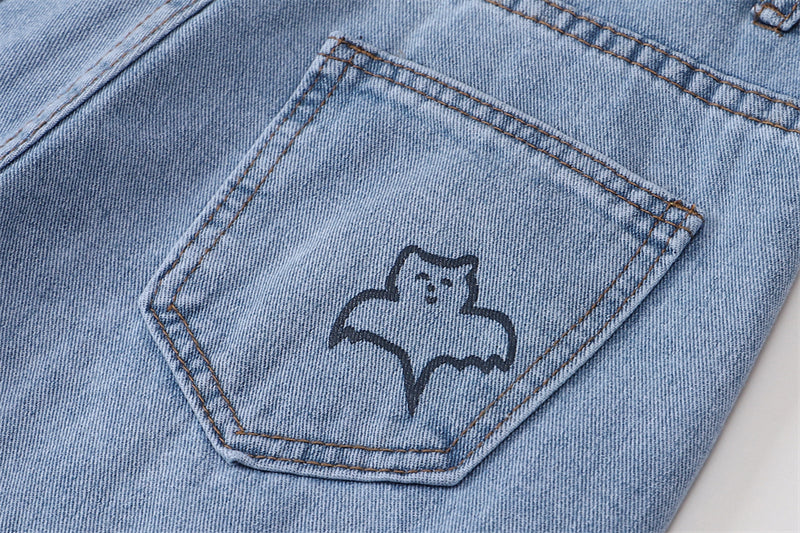 Doodle Wide Leg Jeans