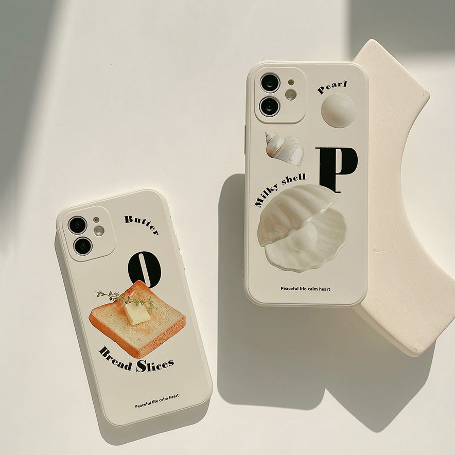 Butter Toast / Milky Pearl Phone Case