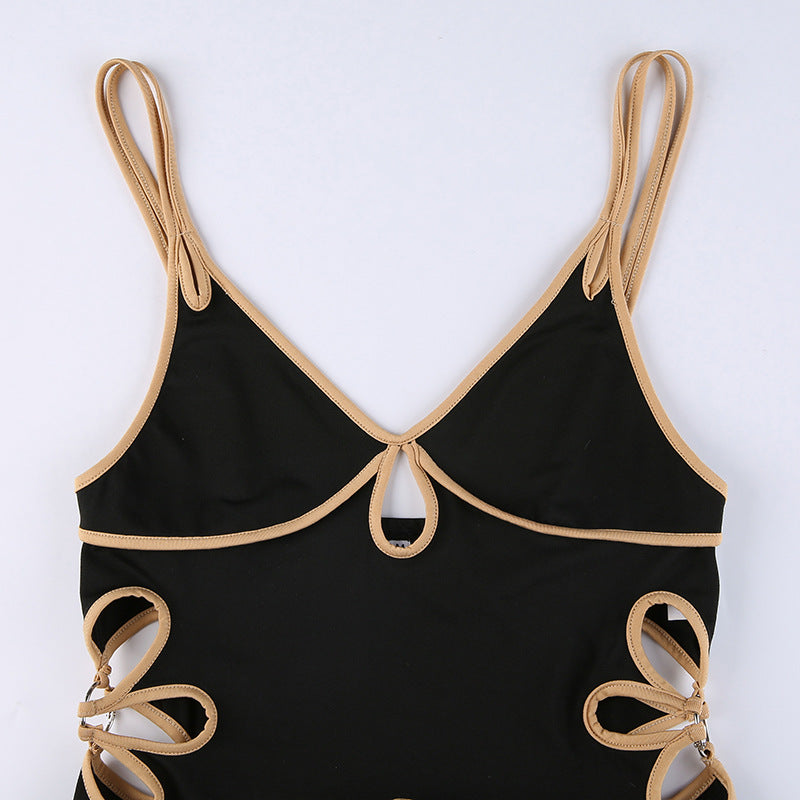 Jackie Flower Cut Out Bodysuit