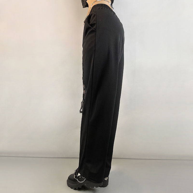 Butterfly Cutout Pants