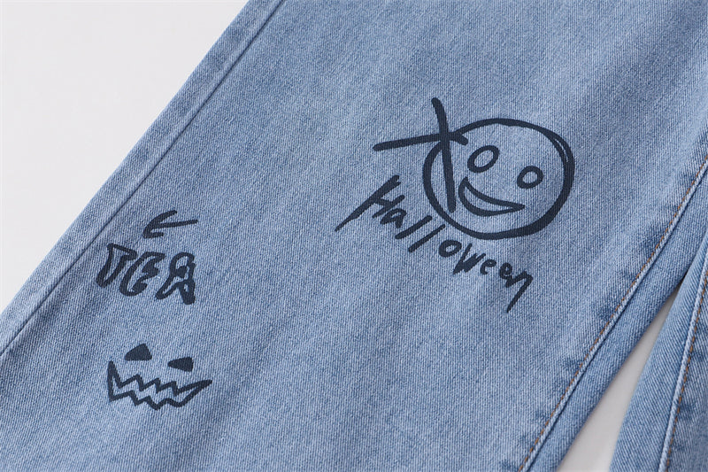 Doodle Wide Leg Jeans