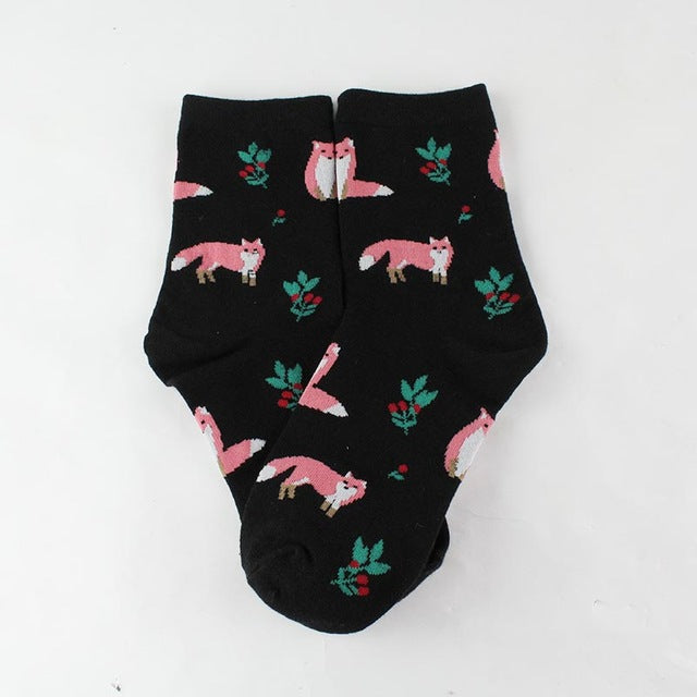 Funky Fruit Crew Socks