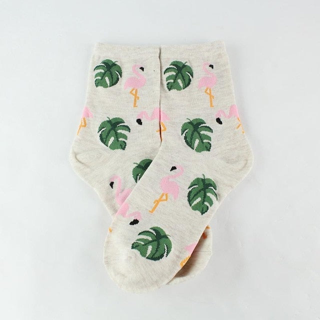 Funky Fruit Crew Socks