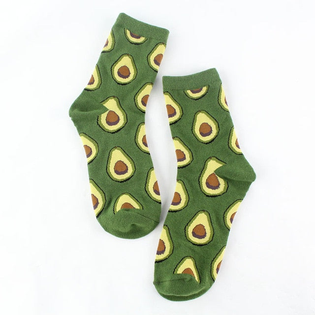 Funky Fruit Crew Socks