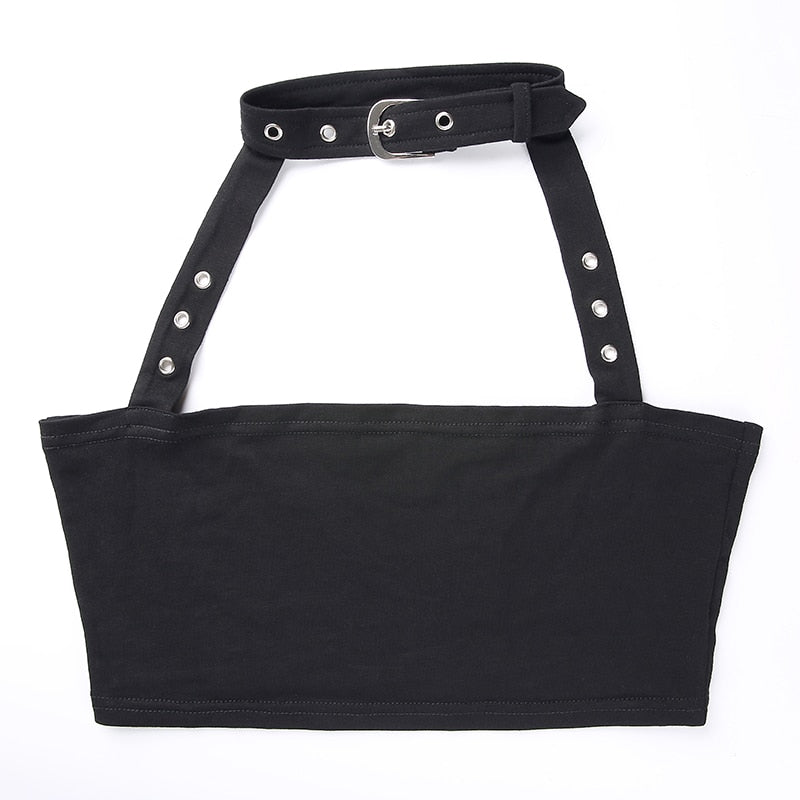 Choker Halter Tank Top