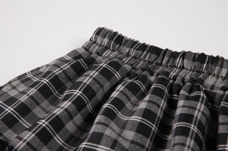 Miki Plaid Skirt